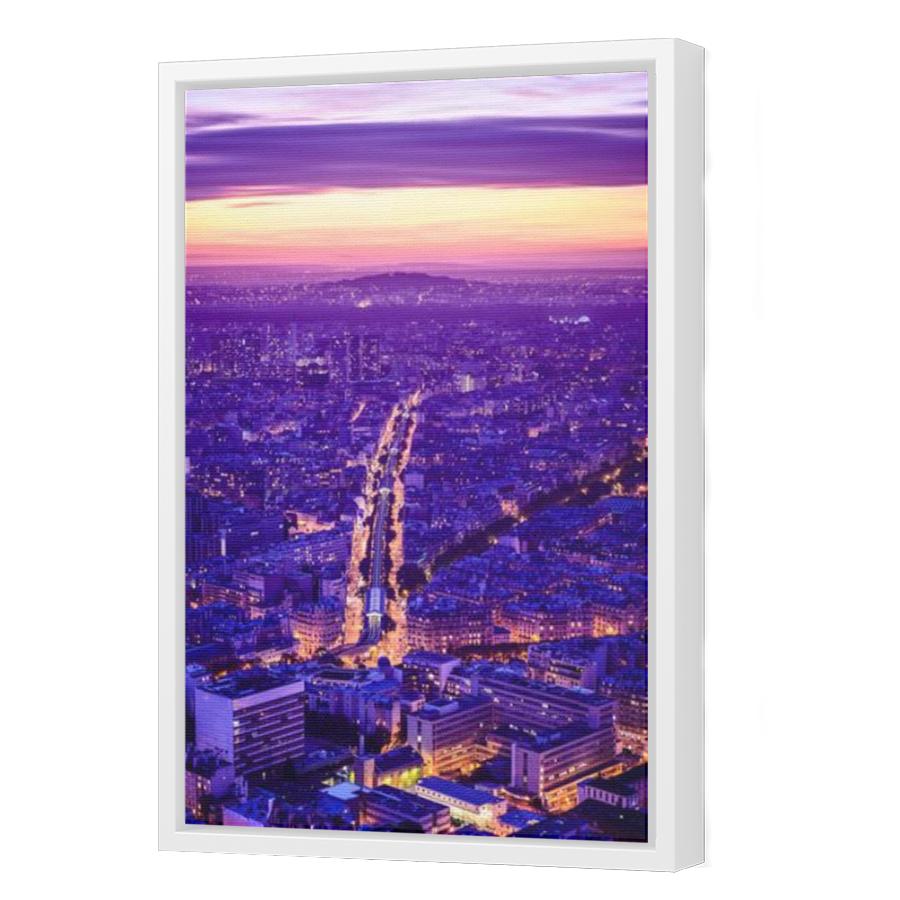 Thumbnail for Canvas - White Floating Frame
