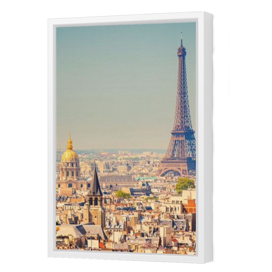 Thumbnail for Canvas - White Floating Frame