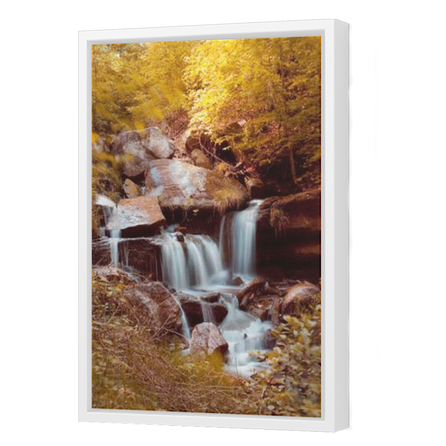 Thumbnail for Canvas - White Floating Frame