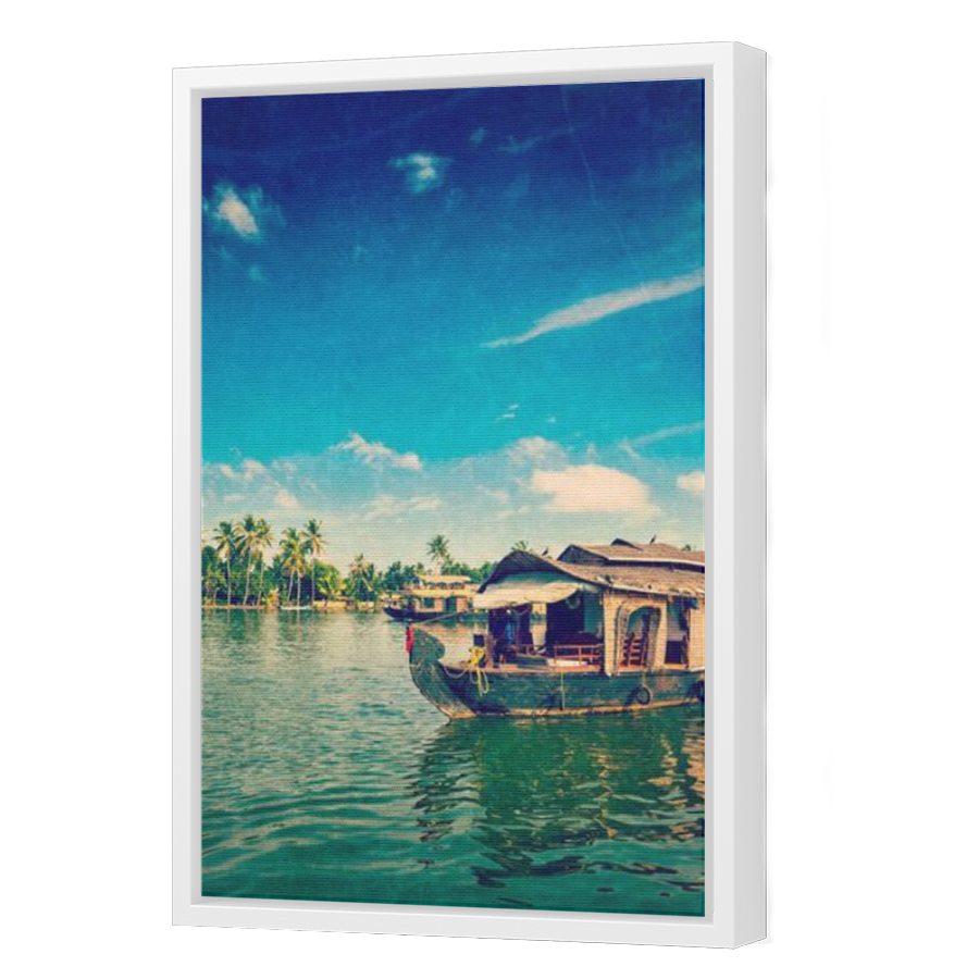 Thumbnail for Canvas - White Floating Frame