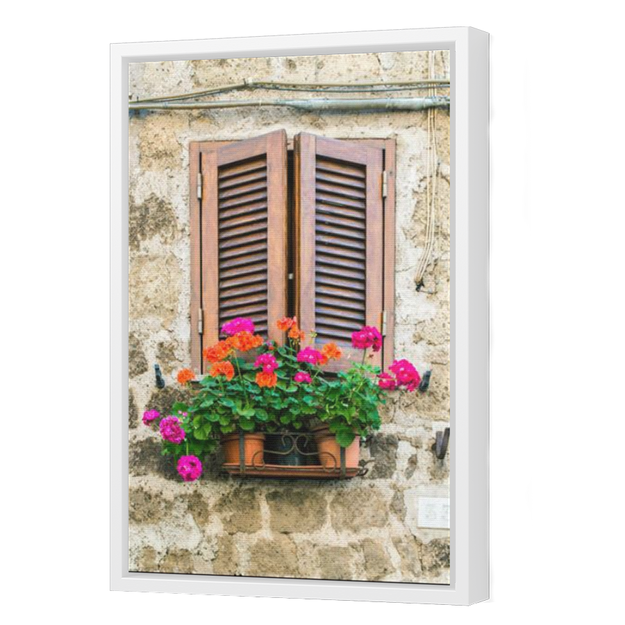 Thumbnail for Canvas - White Floating Frame