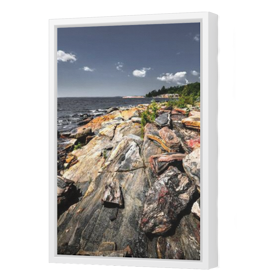 Thumbnail for Canvas - White Floating Frame