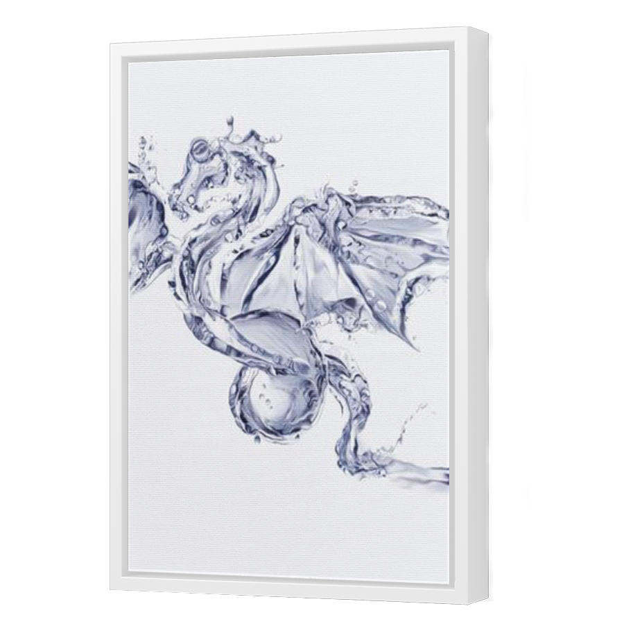 Thumbnail for Canvas - White Floating Frame