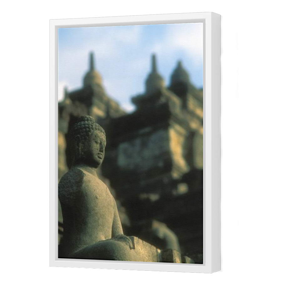 Thumbnail for Canvas - White Floating Frame