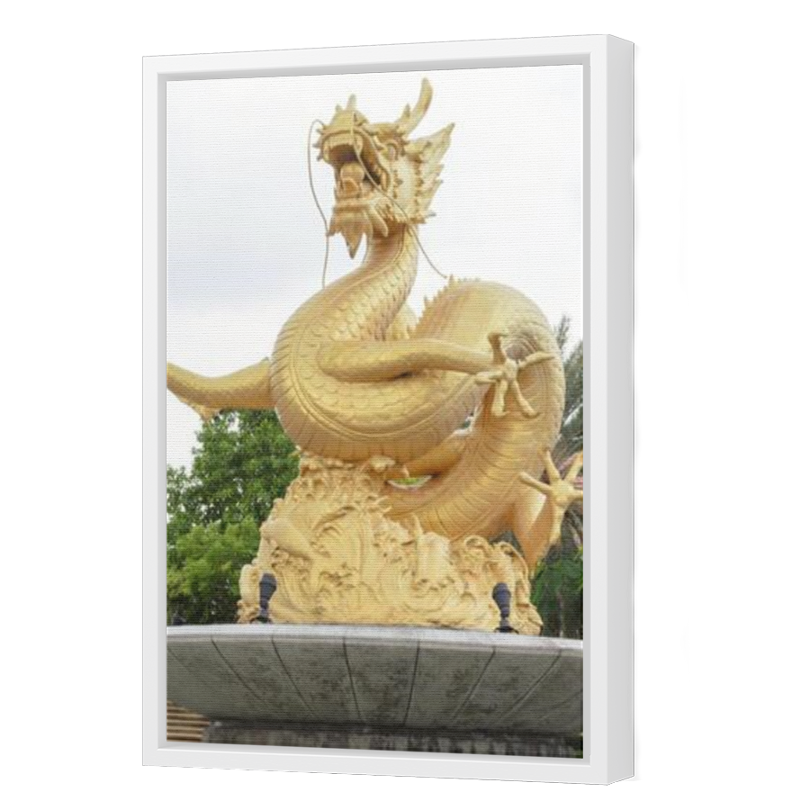 Thumbnail for Canvas - White Floating Frame