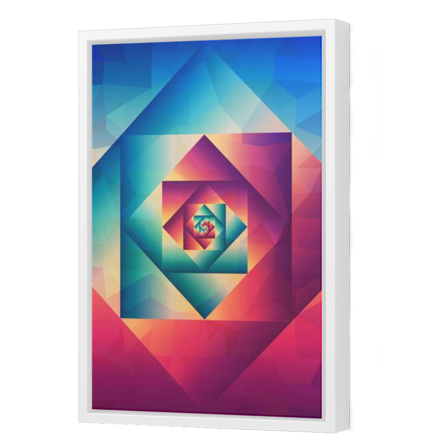 Thumbnail for Canvas - White Floating Frame