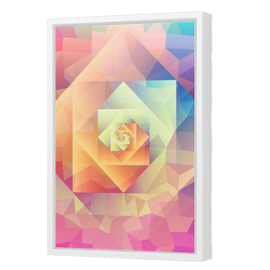 Thumbnail for Canvas - White Floating Frame