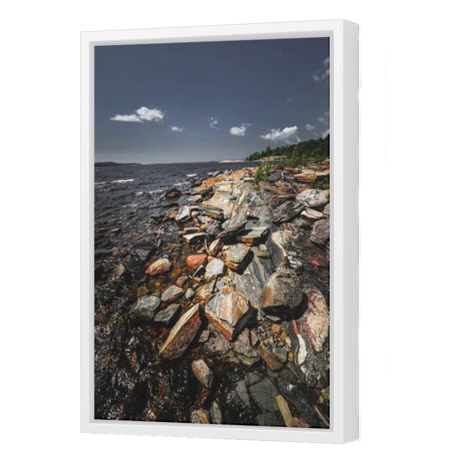 Thumbnail for Canvas - White Floating Frame