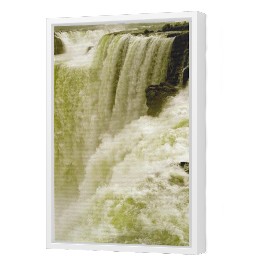 Thumbnail for Canvas - White Floating Frame