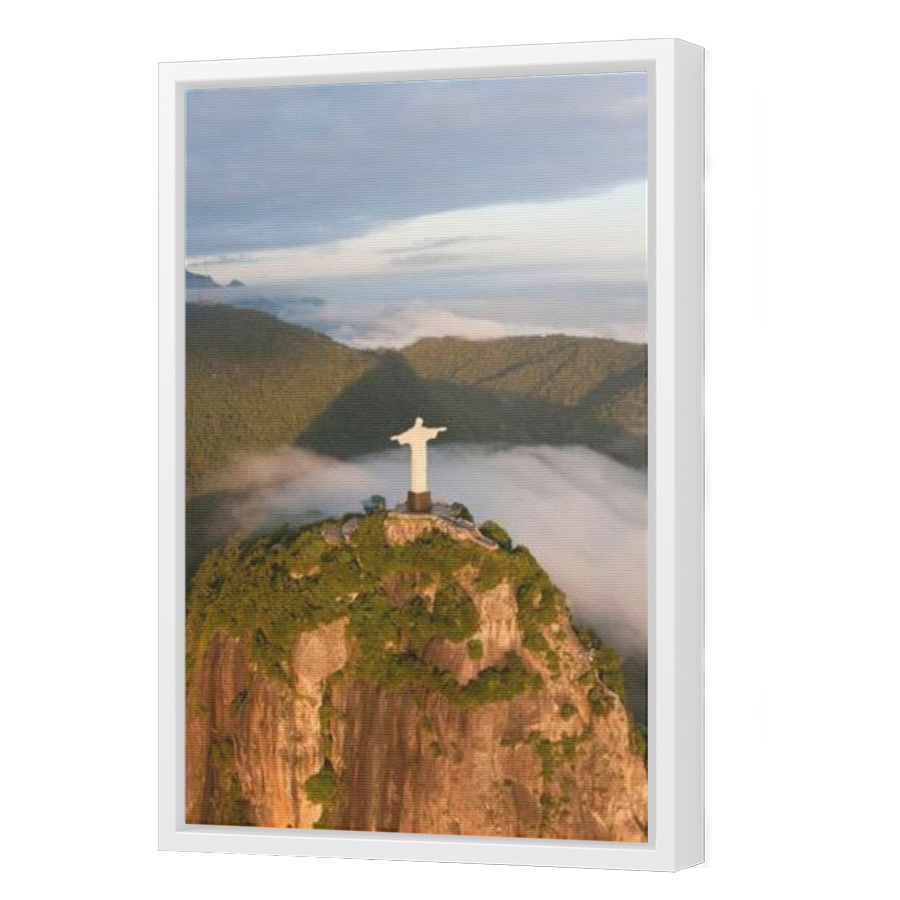 Thumbnail for Canvas - White Floating Frame