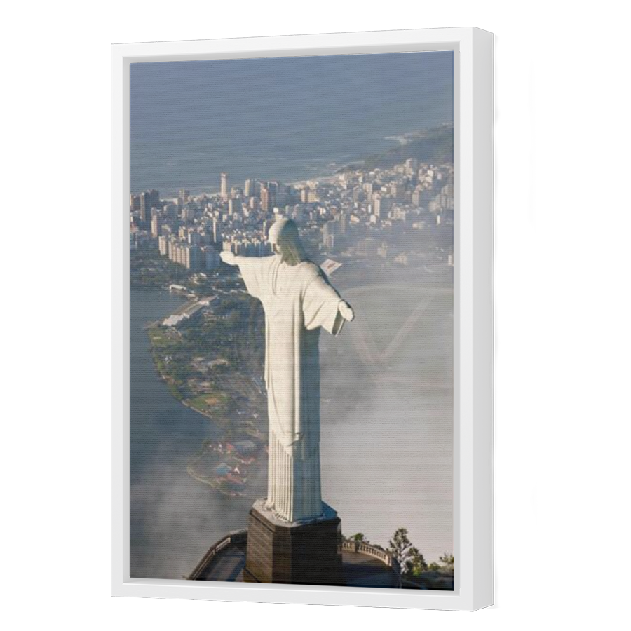 Thumbnail for Canvas - White Floating Frame