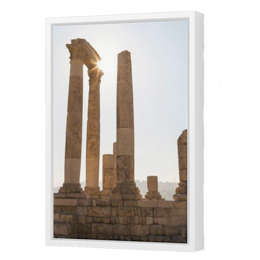 Thumbnail for Canvas - White Floating Frame
