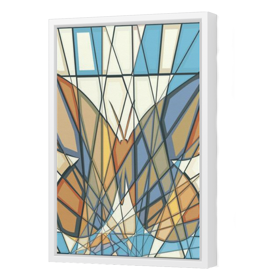Thumbnail for Canvas - White Floating Frame