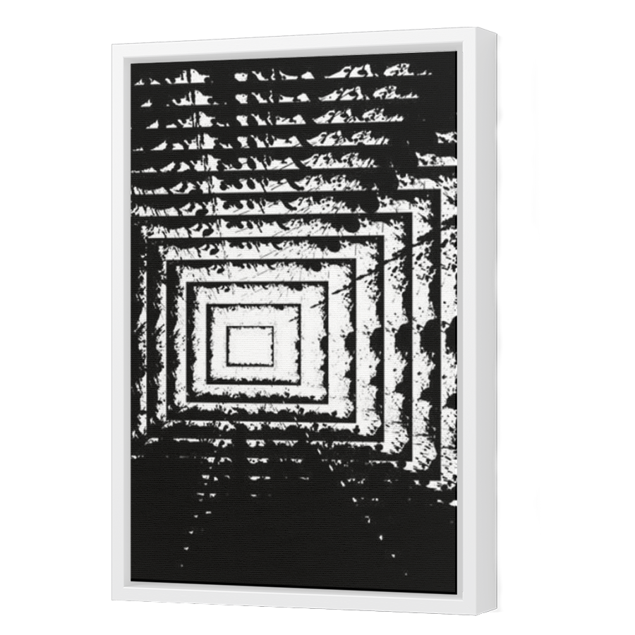 Thumbnail for Canvas - White Floating Frame