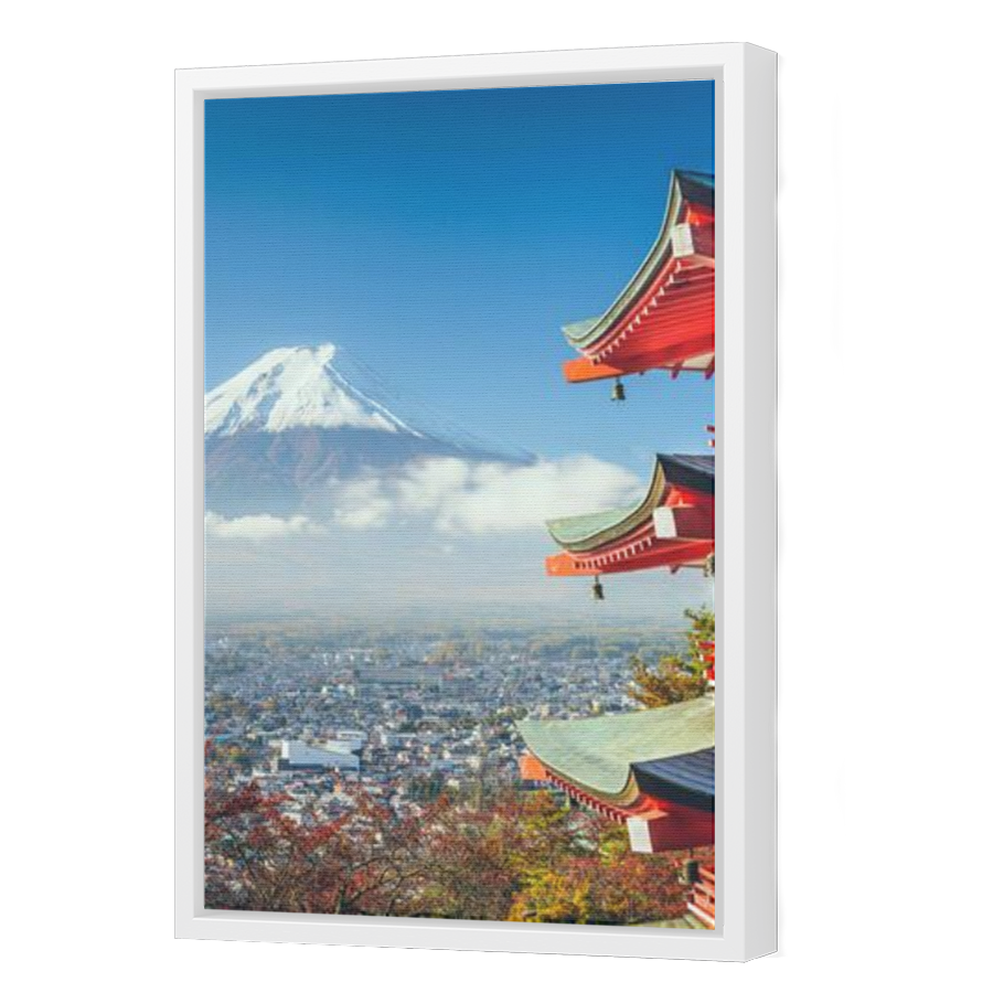 Thumbnail for Canvas - White Floating Frame