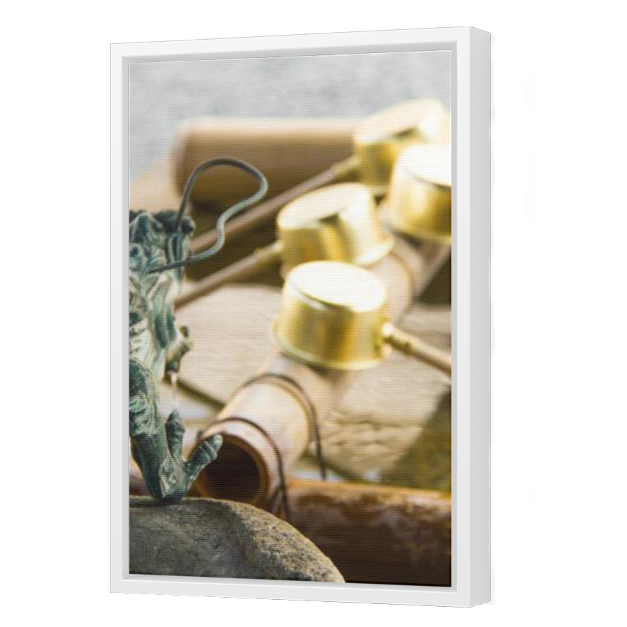 Thumbnail for Canvas - White Floating Frame