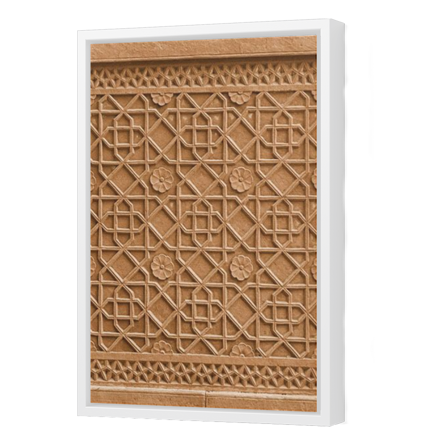 Thumbnail for Canvas - White Floating Frame