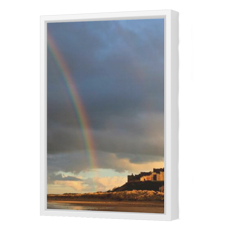 Thumbnail for Canvas - White Floating Frame