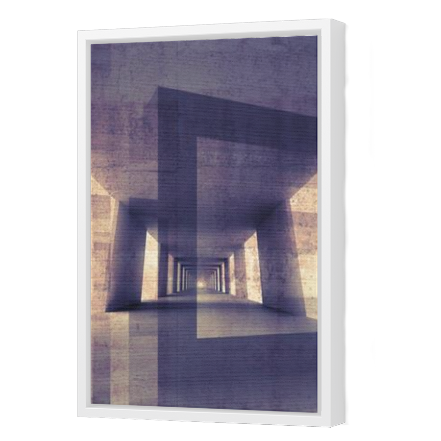 Thumbnail for Canvas - White Floating Frame
