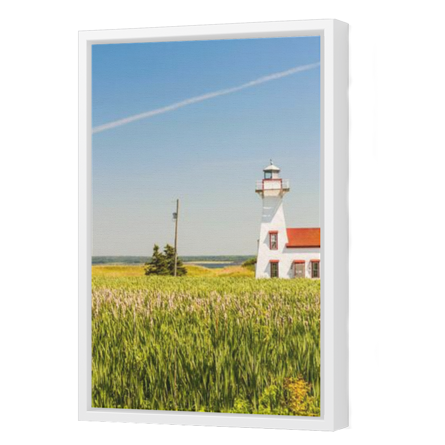 Thumbnail for Canvas - White Floating Frame