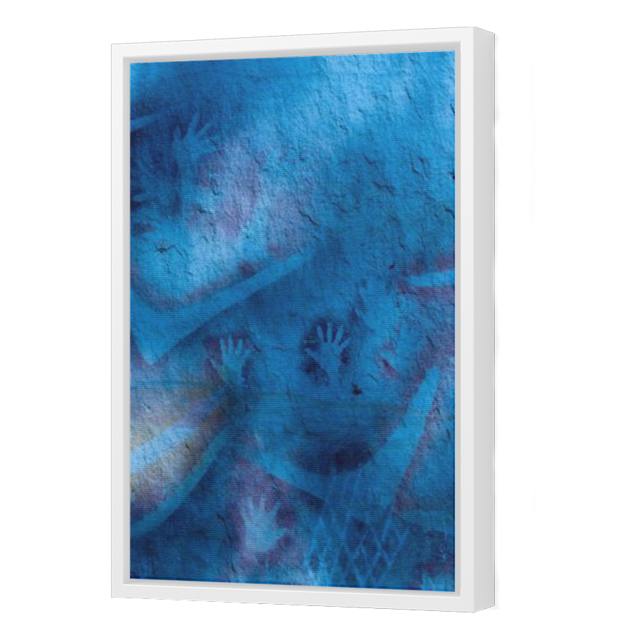 Thumbnail for Canvas - White Floating Frame