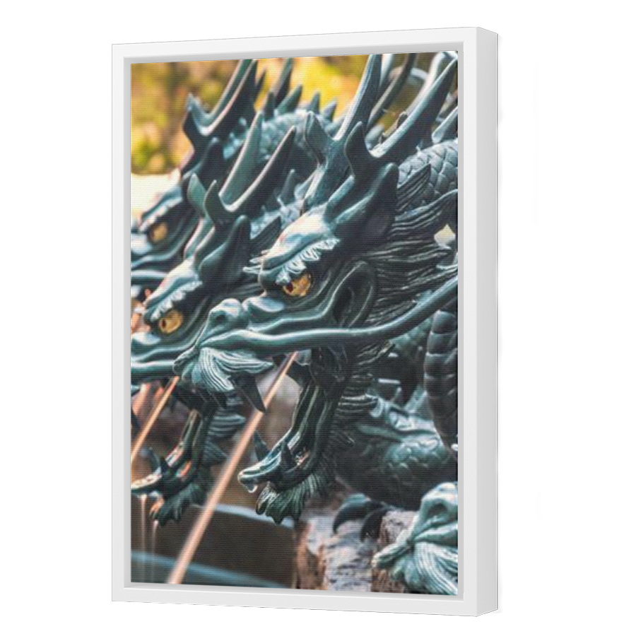 Thumbnail for Canvas - White Floating Frame