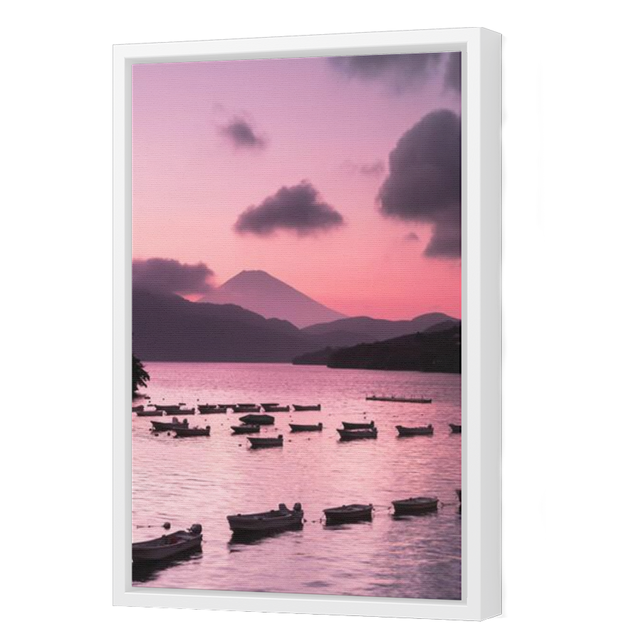Thumbnail for Canvas - White Floating Frame