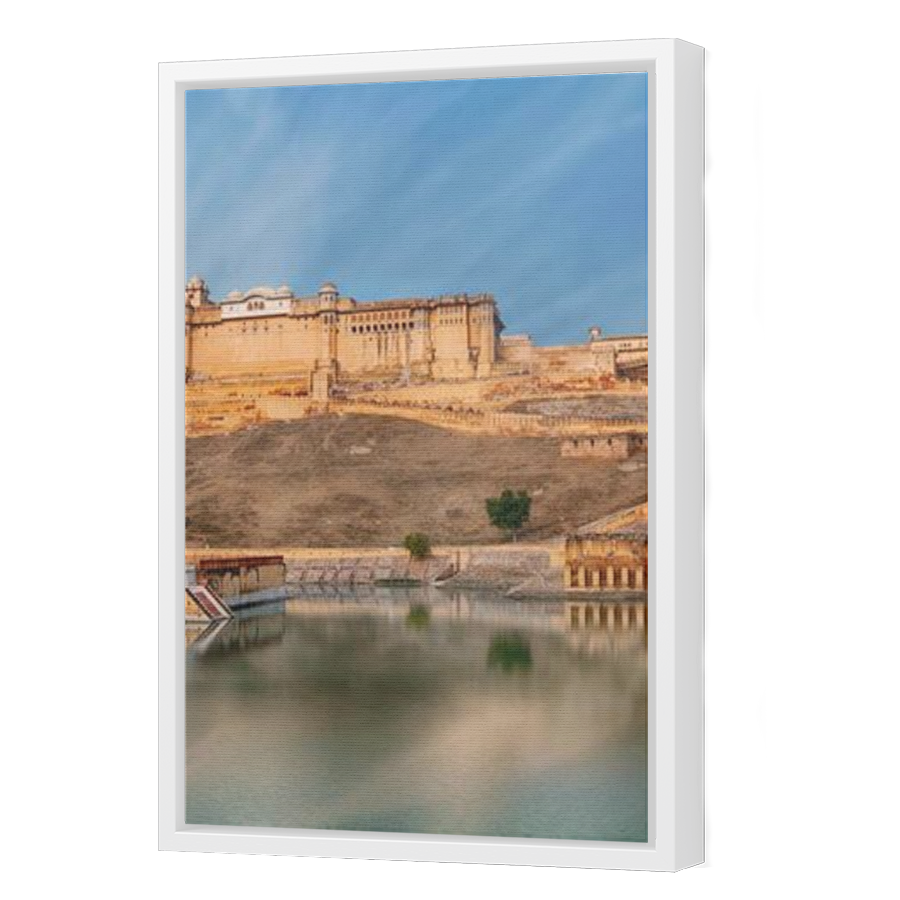 Thumbnail for Canvas - White Floating Frame