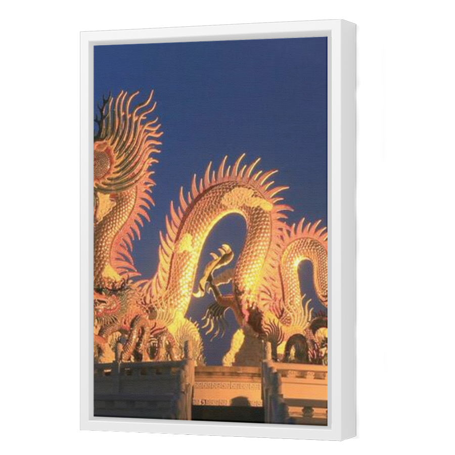 Thumbnail for Canvas - White Floating Frame