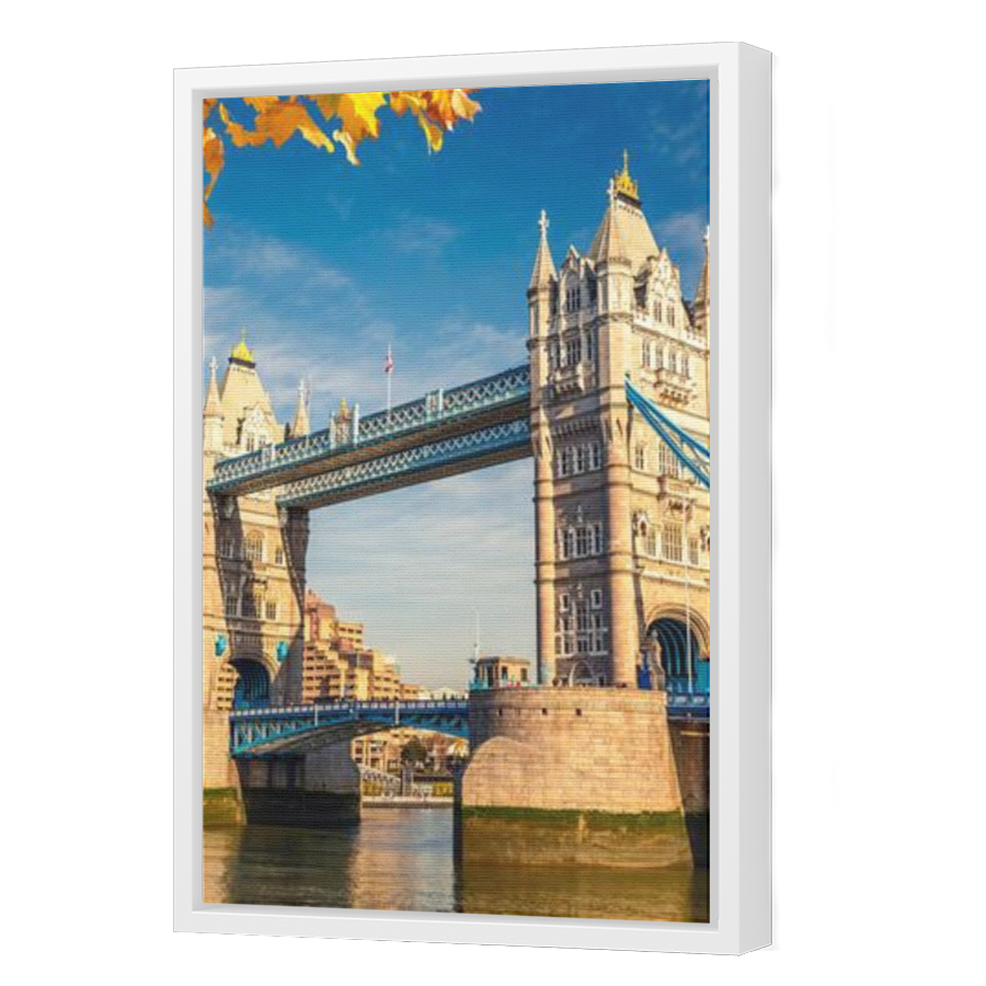 Thumbnail for Canvas - White Floating Frame