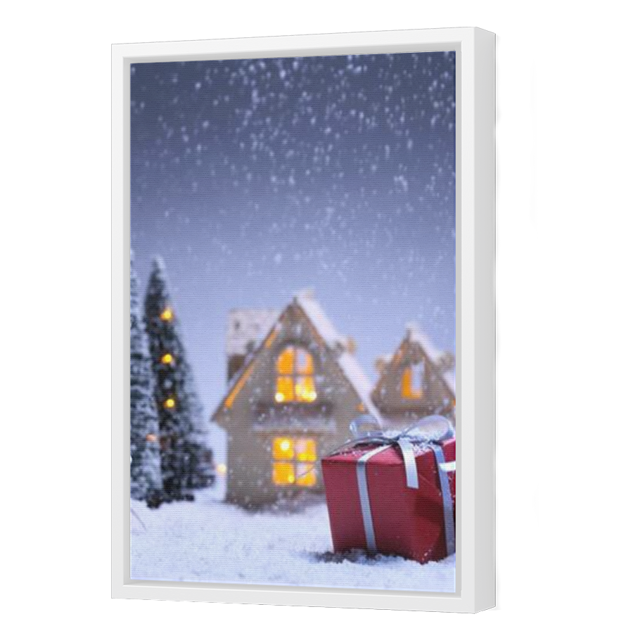 Thumbnail for Canvas - White Floating Frame