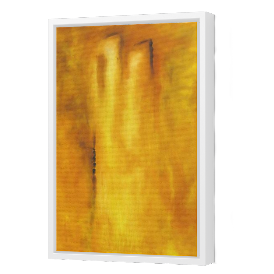 Thumbnail for Canvas - White Floating Frame