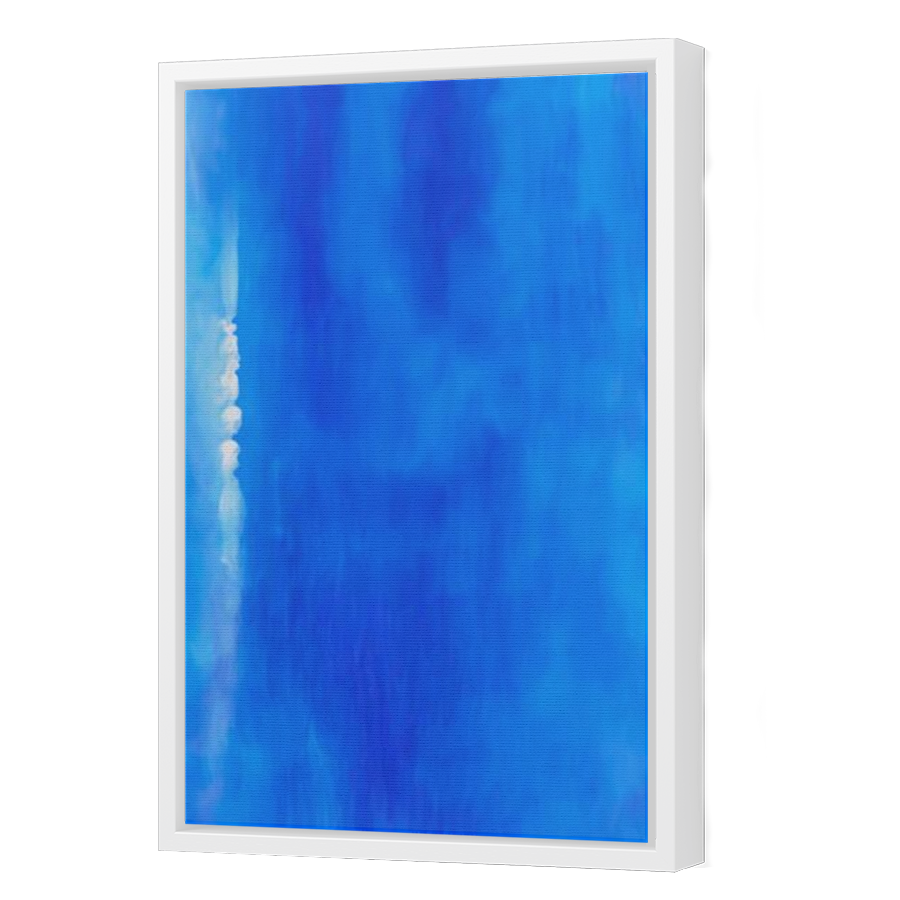 Thumbnail for Canvas - White Floating Frame