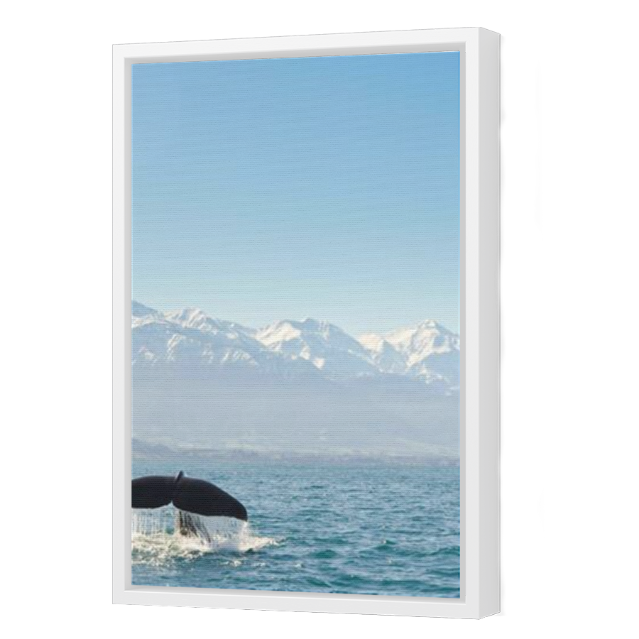 Thumbnail for Canvas - White Floating Frame