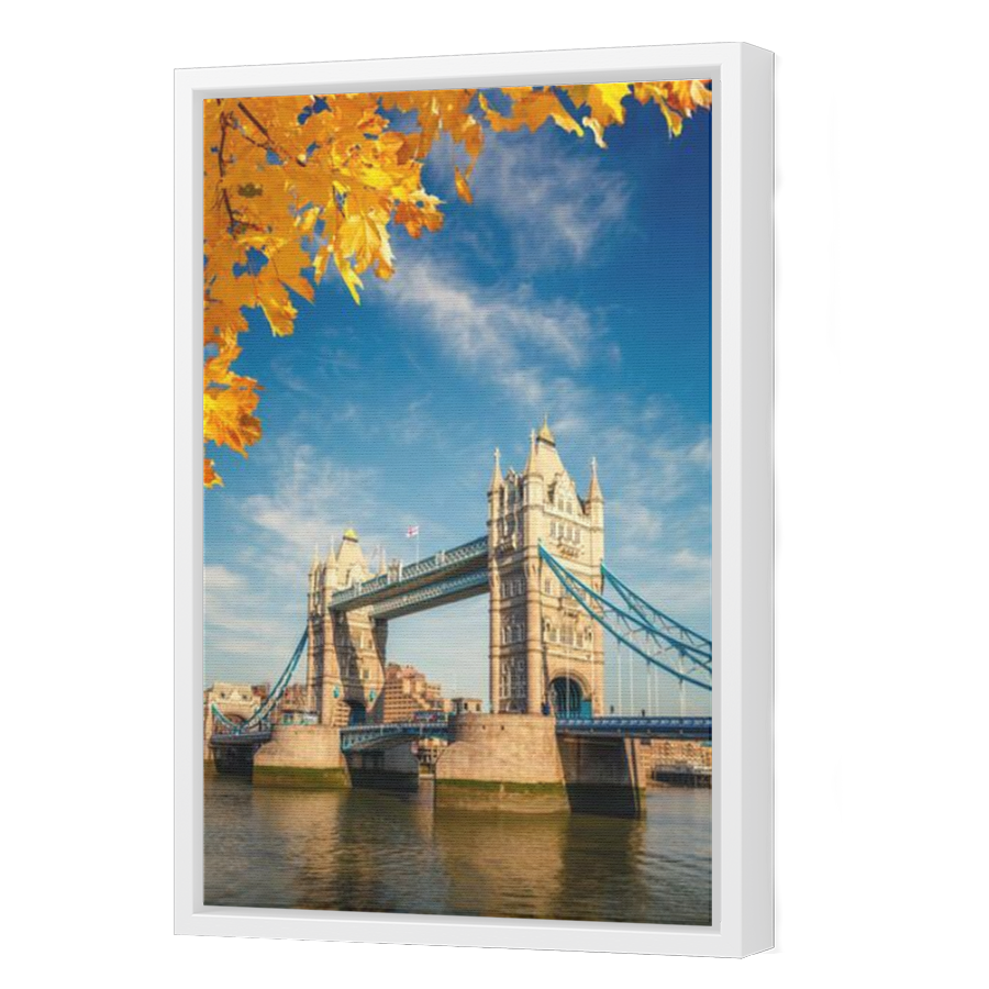 Thumbnail for Canvas - White Floating Frame