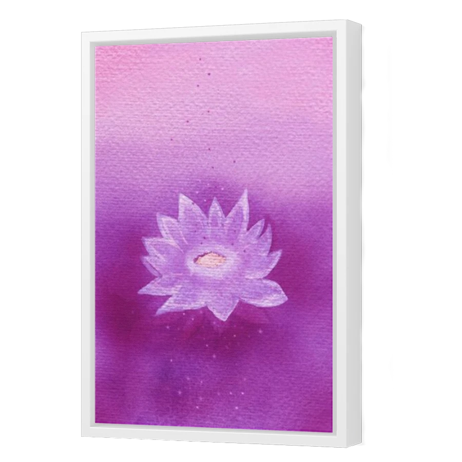 Thumbnail for Canvas - White Floating Frame