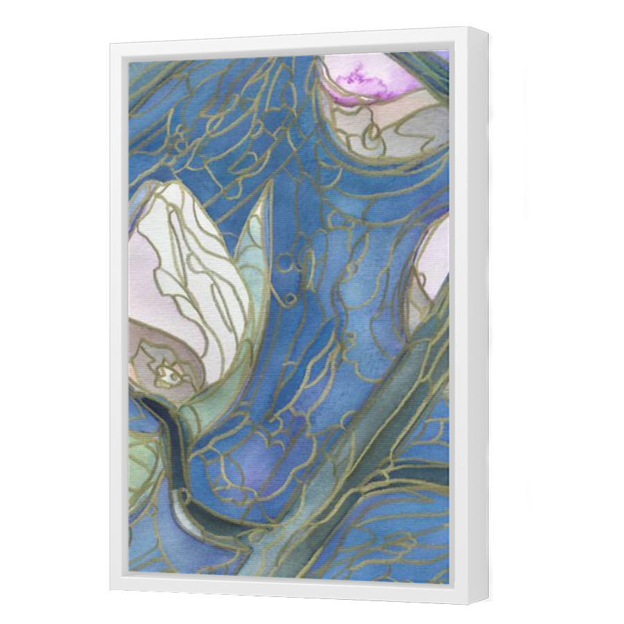 Thumbnail for Canvas - White Floating Frame