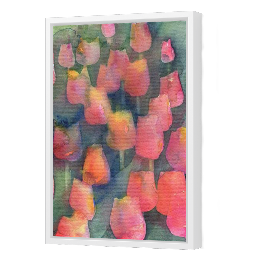Thumbnail for Canvas - White Floating Frame
