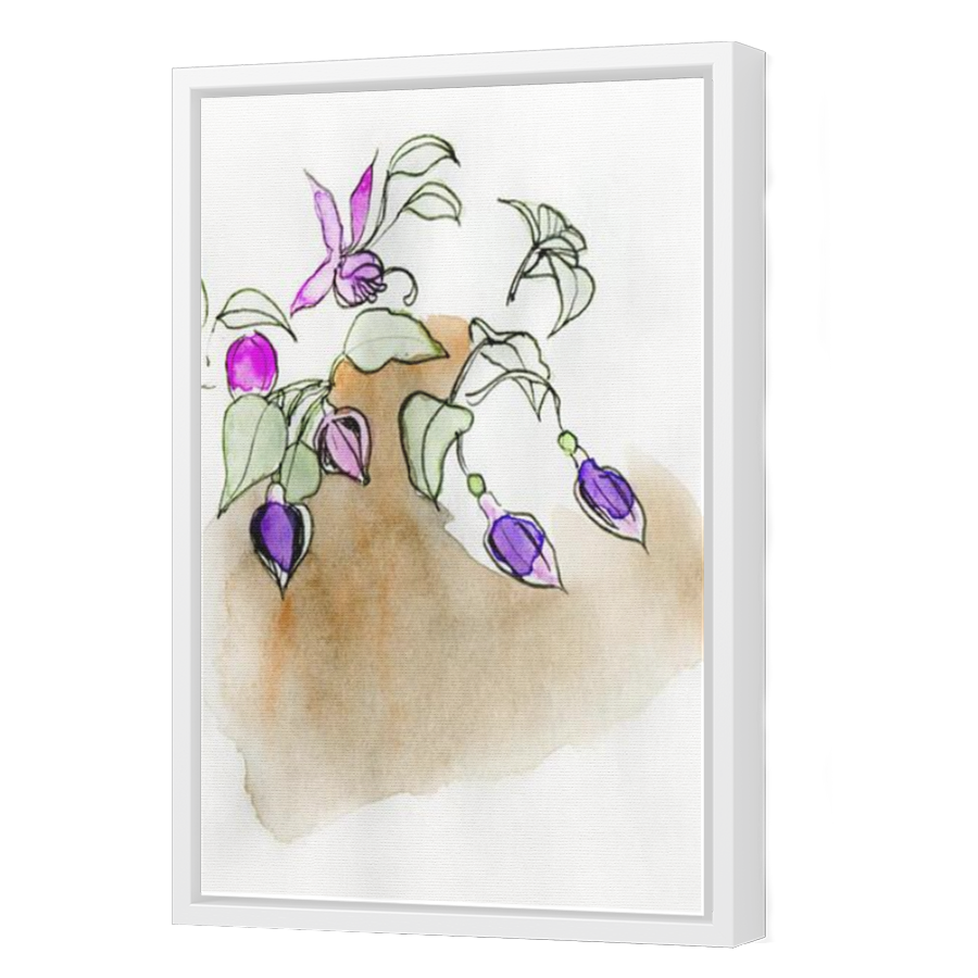 Thumbnail for Canvas - White Floating Frame