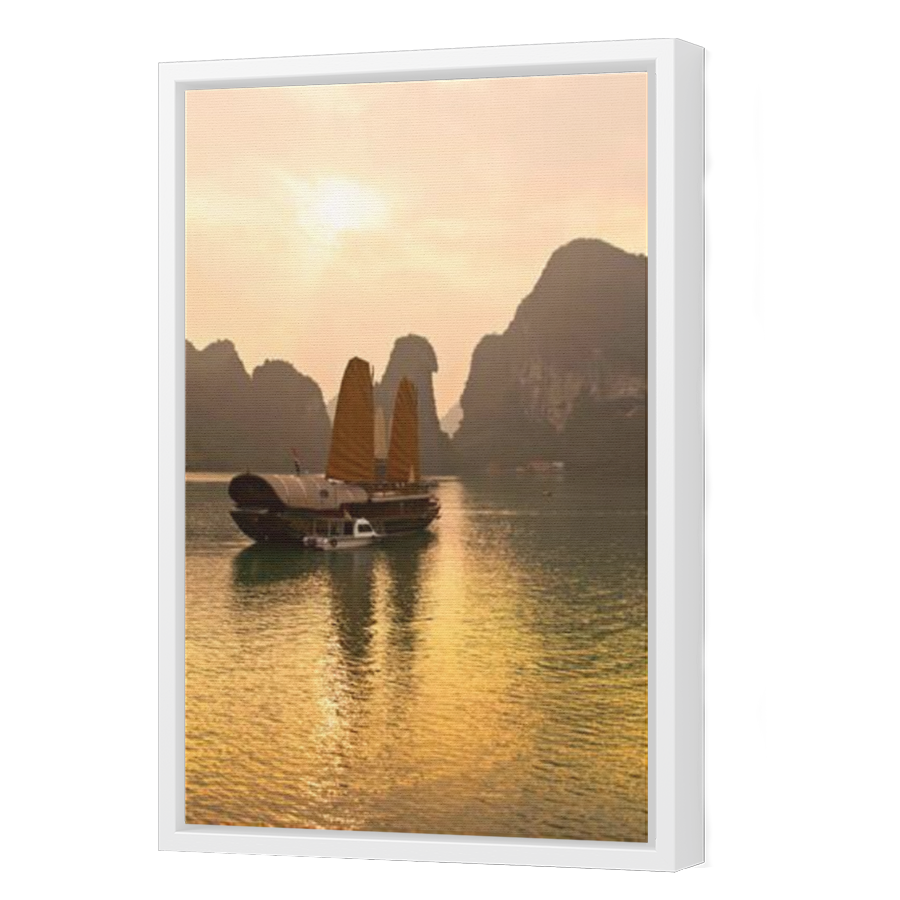 Thumbnail for Canvas - White Floating Frame