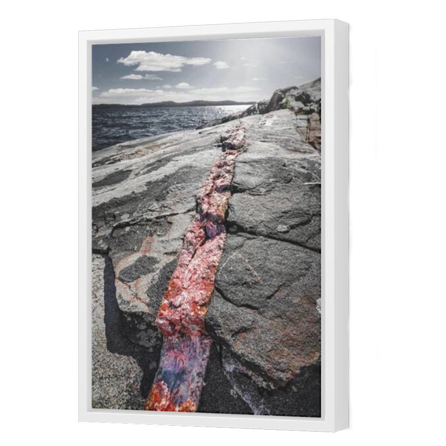 Thumbnail for Canvas - White Floating Frame