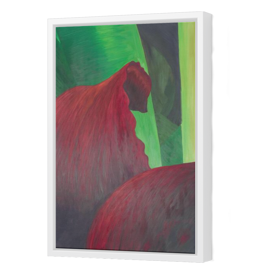 Thumbnail for Canvas - White Floating Frame
