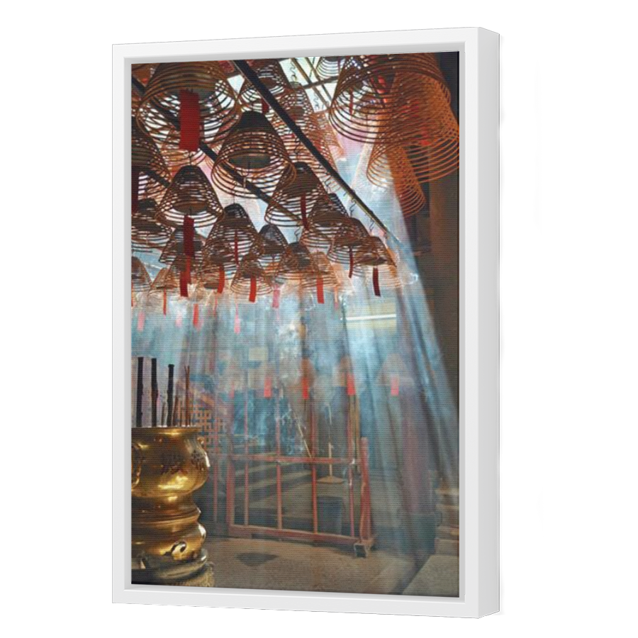 Thumbnail for Canvas - White Floating Frame