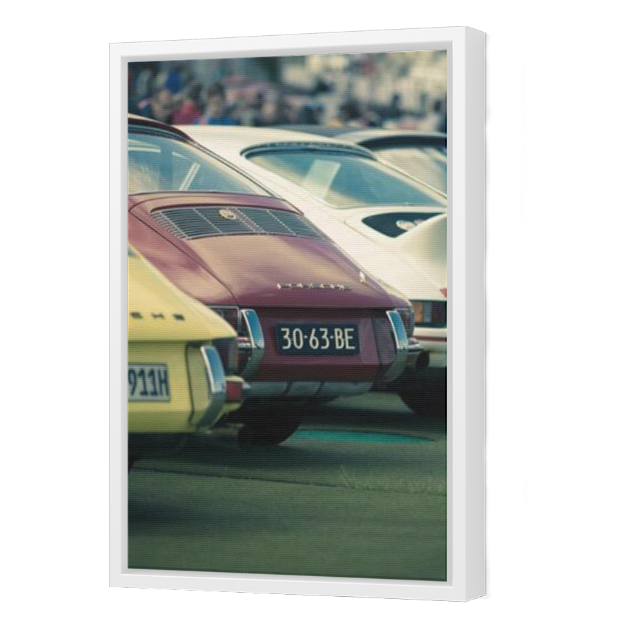 Thumbnail for Canvas - White Floating Frame