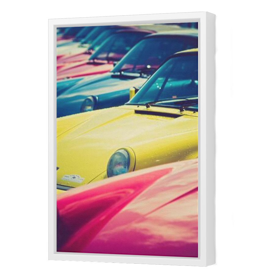 Thumbnail for Canvas - White Floating Frame