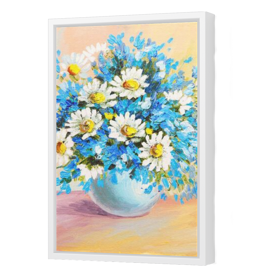 Thumbnail for Canvas - White Floating Frame
