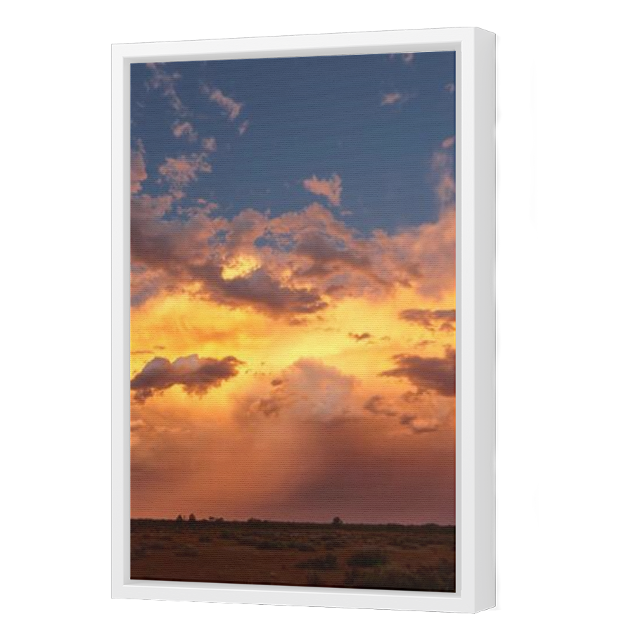 Thumbnail for Canvas - White Floating Frame