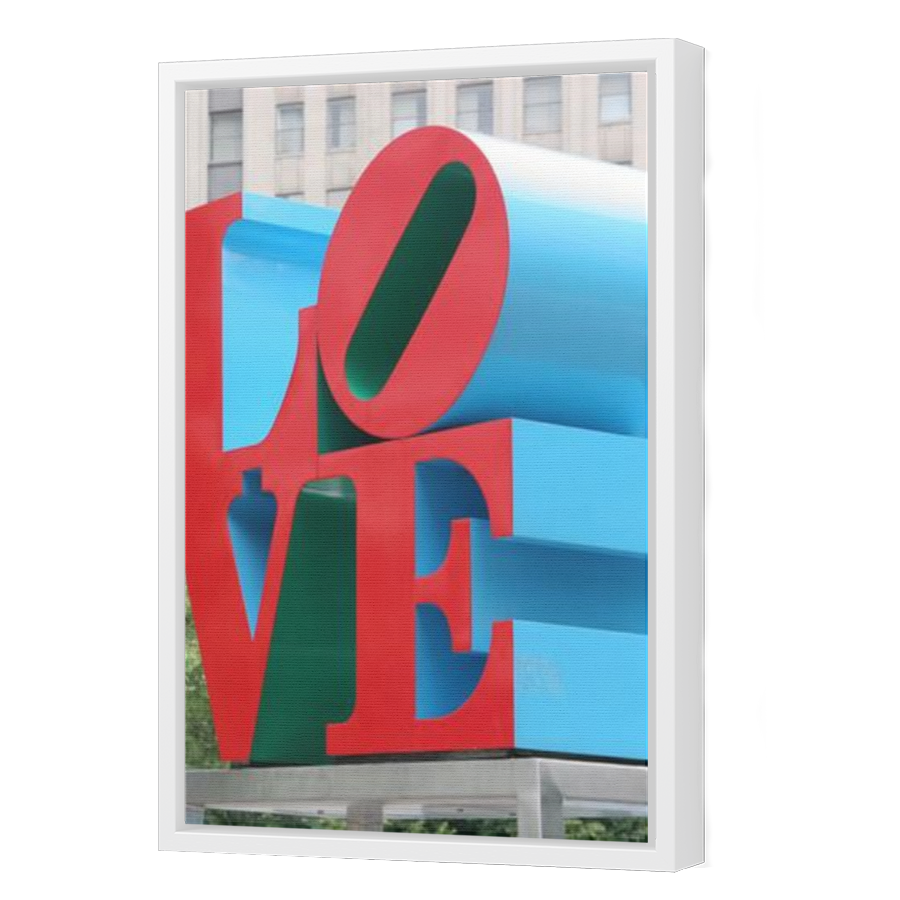 Thumbnail for Canvas - White Floating Frame