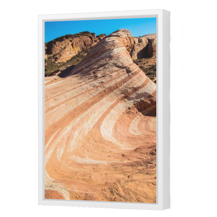 Thumbnail for Canvas - White Floating Frame