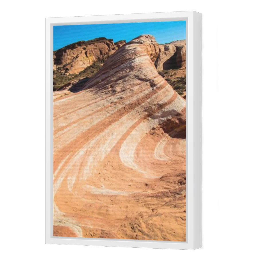 Thumbnail for Canvas - White Floating Frame